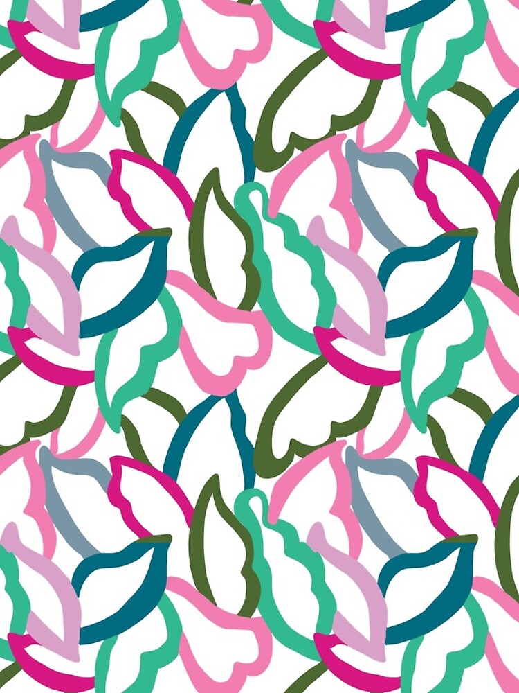Thumbnail 4 of 4, Samsung Galaxy Phone Case, All over stylised leaf pattern designed and sold by Pattern-Design.