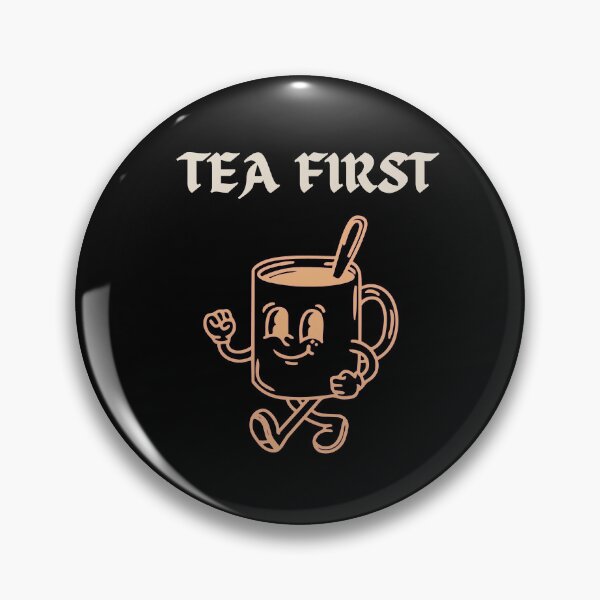 Item preview, Tea First Minimalist Quote designed and sold by GentleStudio.