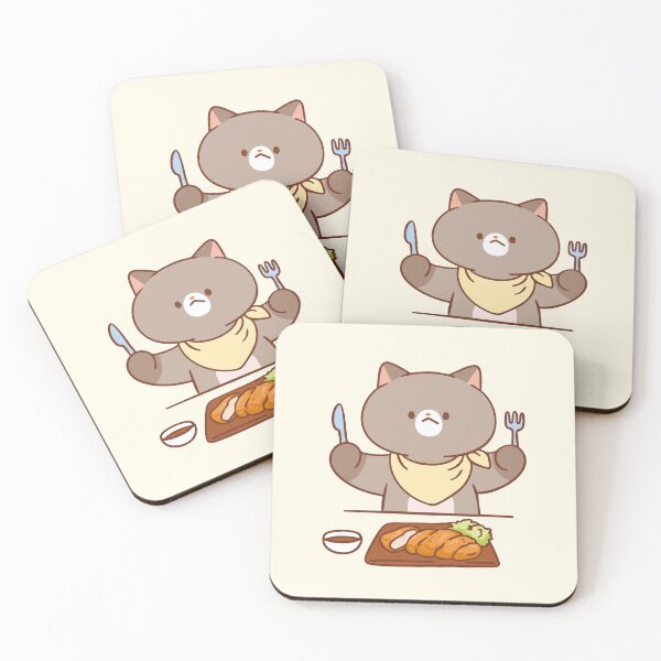 Item preview, Cat with pork cutlet designed and sold by salposi.