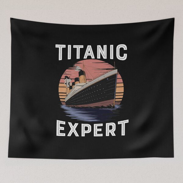 Item preview, Titanic Expert - White Starline RMS Titanic Boys Girls  designed and sold by farhanhafeez.