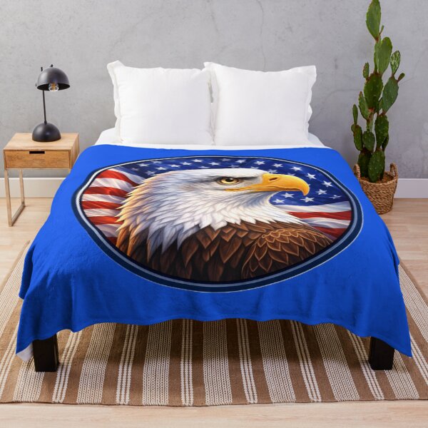 Item preview, American Eagle Pride – Patriotic Circle Art Design designed and sold by TheJoyfulPen.
