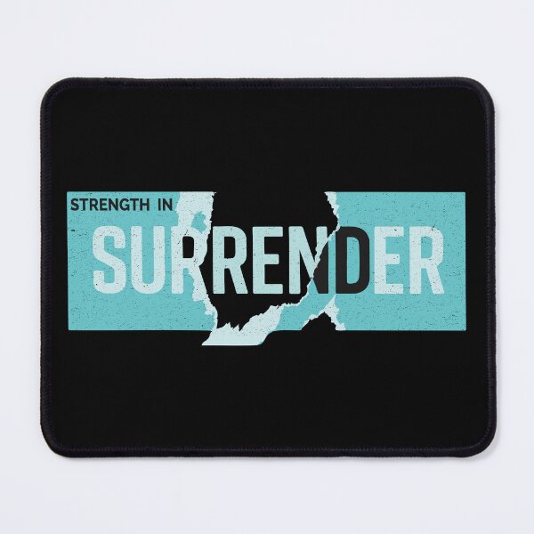 Item preview, Strength in Surrender – Christian Faith Inspirational Quote designed and sold by Verse & Vibes.