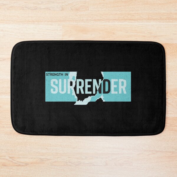 Item preview, Strength in Surrender – Christian Faith Inspirational Quote designed and sold by Verse & Vibes.