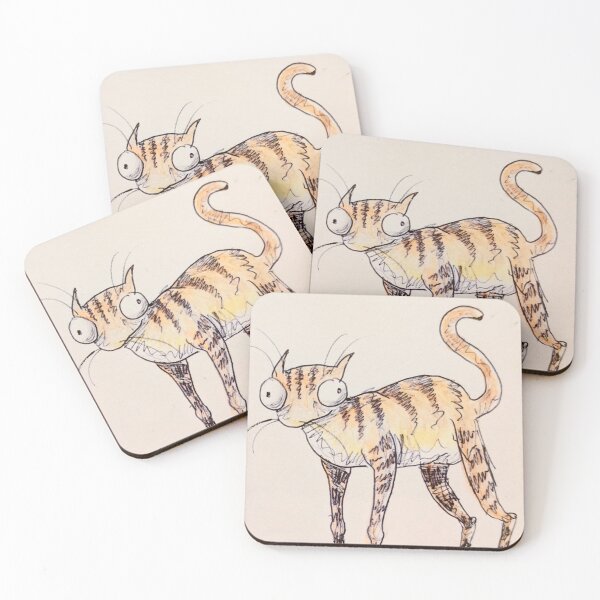 Item preview, Leggy cat designed and sold by arfff.