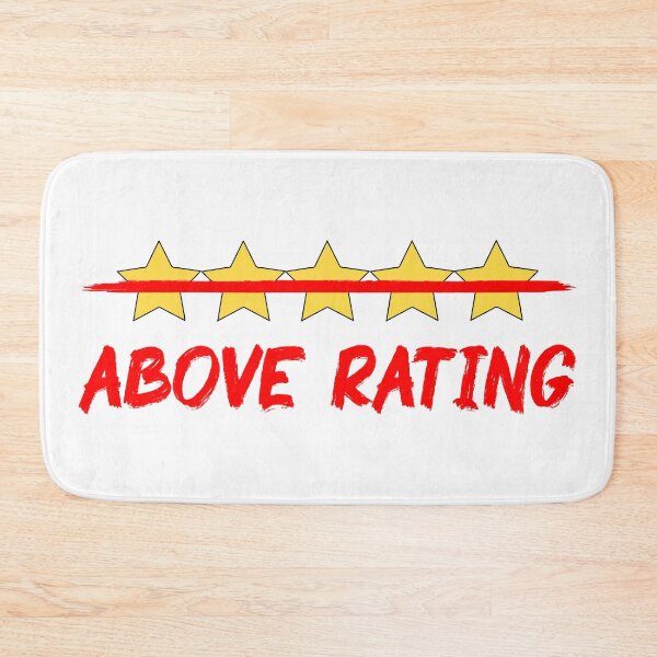 Item preview, Above Rating - Five Star Sarcastic Confidence Quote  Beyond Five Star Achivement Motivation designed and sold by XIOMOS.