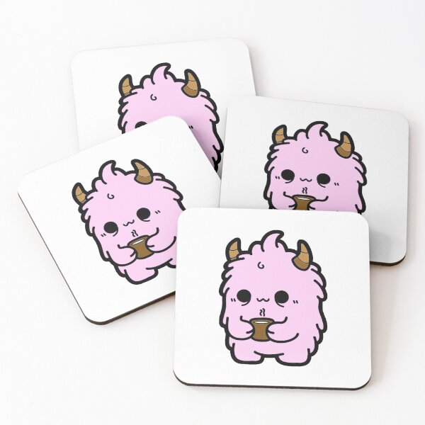 Item preview, Pastel Yeti Coffee Cutie designed and sold by Regal-Elegances.