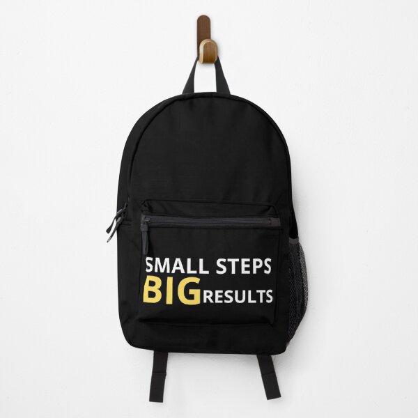 Item preview, Small Steps Big Results – Motivational Minimalist Typography Shirt designed and sold by HOSSAM | Design.