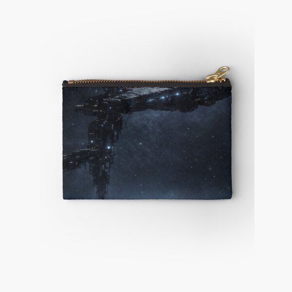 Item preview, Orbital Space Station Over Colony Planet Nyx Vindicator Cinematic Sci-Fi Wall Art designed and sold by Element Horizon Studio.