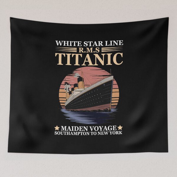Item preview, Titanic Expert - White Starline RMS Titanic Boys Girls  designed and sold by farhanhafeez.