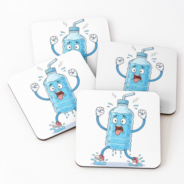 Item preview, Funny Sweating Water Bottle Cartoon designed and sold by PriyankaSonara.