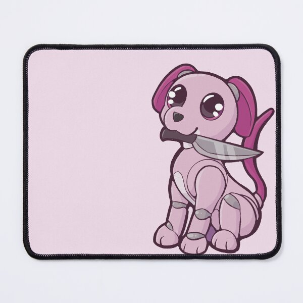 Item preview, Pink Knife Wielding ERS-1000 Aibo designed and sold by virtualpaws.