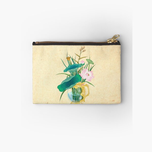 Item preview, A Prayer for Prosperity, Pink Lotus in Golden Vase  designed and sold by QamarART Paintings.