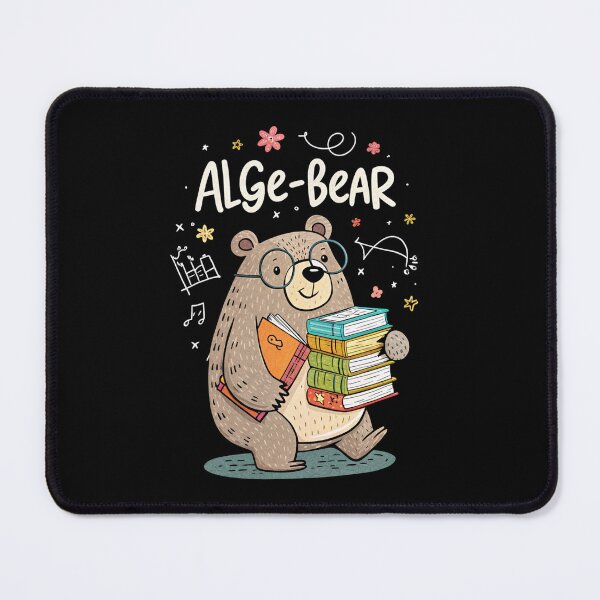 Item preview, Alge-Bear Cute Math Bear Design designed and sold by the science zoo.