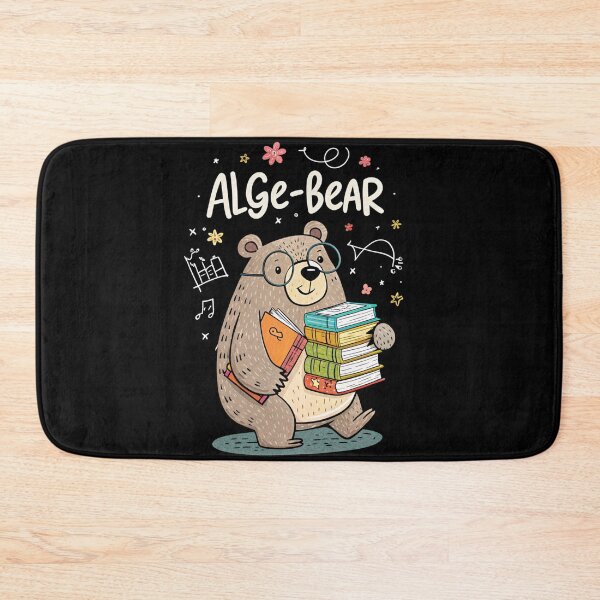 Item preview, Alge-Bear Cute Math Bear Design designed and sold by the science zoo.