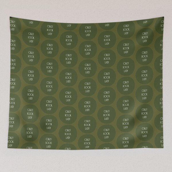 Item preview, CRAZY BOOK LADY.  designed and sold by thehappyintrovert .