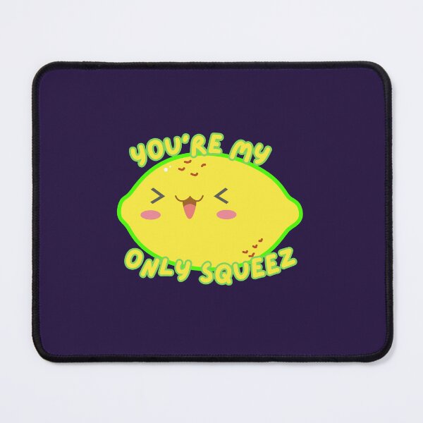 Item preview, Cute Lemon Only Squeez Flirty Pun designed and sold by The-Melon-Cart.