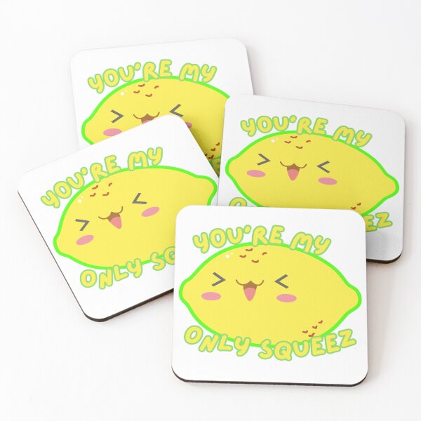 Item preview, Cute Lemon Only Squeez Flirty Pun designed and sold by The-Melon-Cart.