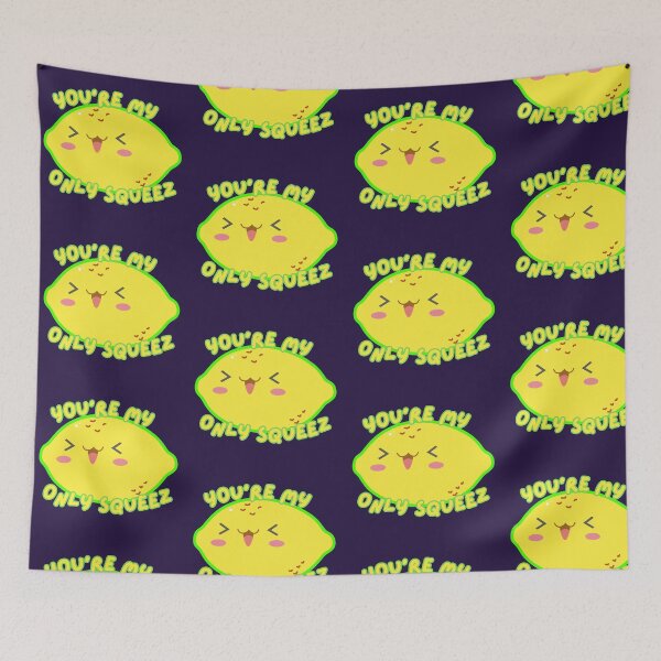 Item preview, Cute Lemon Only Squeez Flirty Pun designed and sold by The-Melon-Cart.