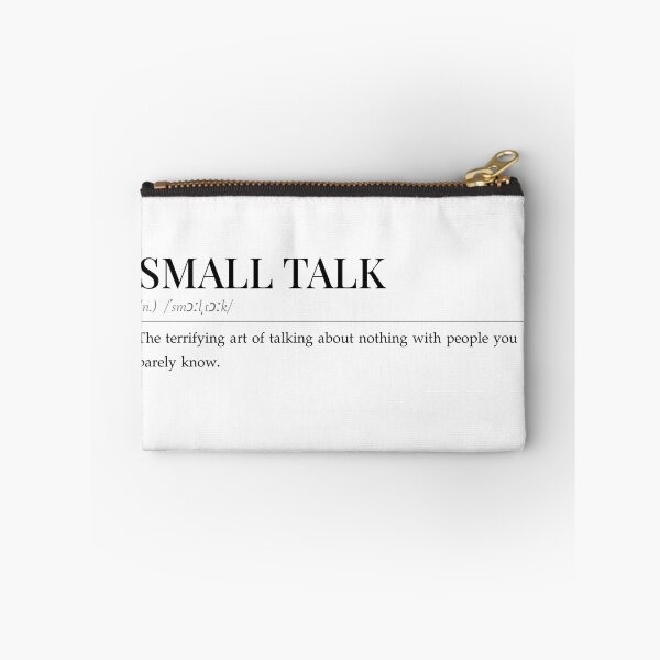 Item preview, Small Talk Definition Introvert Dictionary designed and sold by AVO-SOURCE.