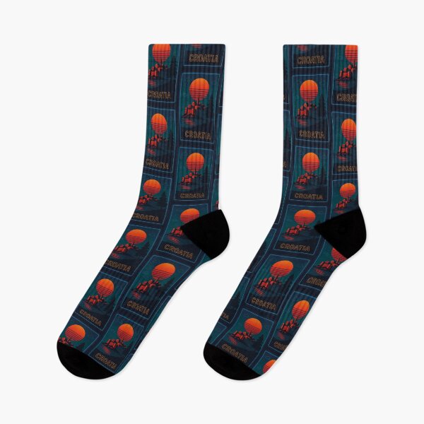 Item preview, Croatia Neon Travel designed and sold by Thistle-TShop.