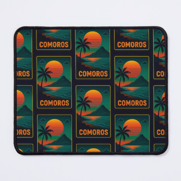Item preview, Comoros Neon Travel designed and sold by Thistle-TShop.