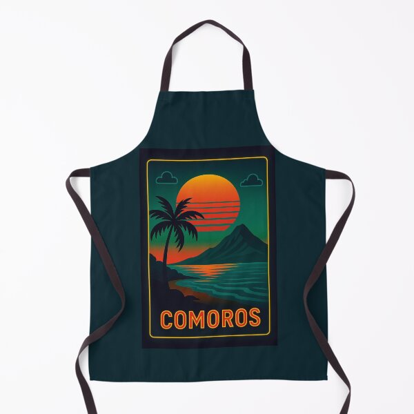 Item preview, Comoros Neon Travel designed and sold by Thistle-TShop.