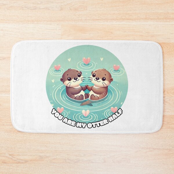 Item preview, You Are My Otter Half Love Pun designed and sold by MigNetZ.