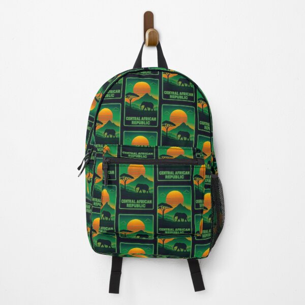 Item preview, Central African Republic Neon Travel designed and sold by Thistle-TShop.