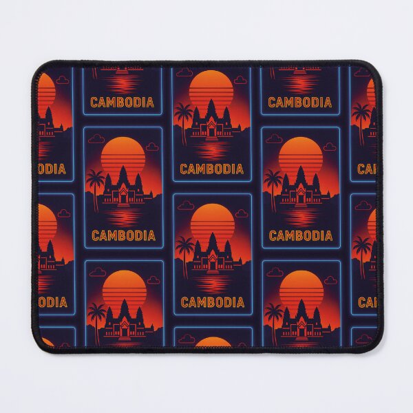 Item preview, Cambodia Neon Travel designed and sold by Thistle-TShop.