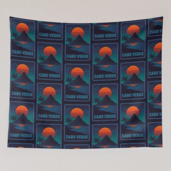 Item preview, Cabo Verde Neon Travel designed and sold by Thistle-TShop.