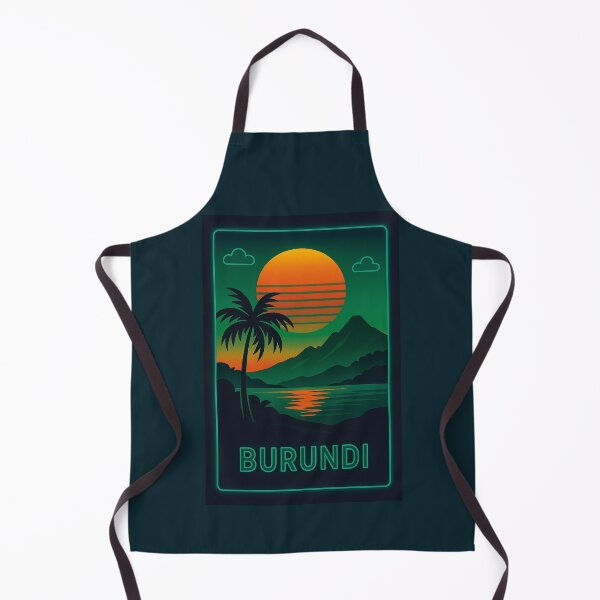 Artikelvorschau, Burundi Neon Travel entworfen und verkauft von Thistle-TShop.