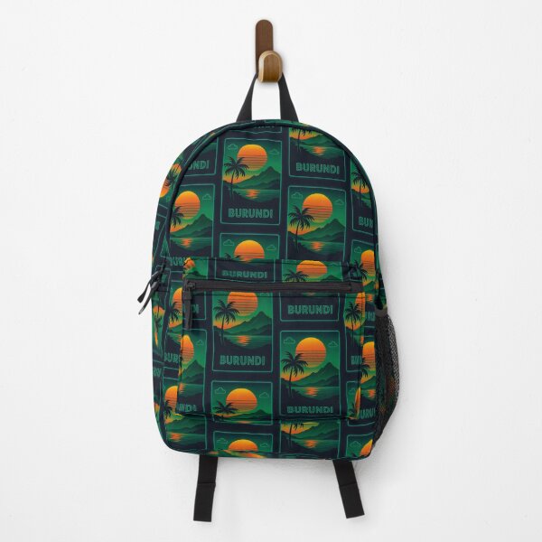 Item preview, Burundi Neon Travel designed and sold by Thistle-TShop.