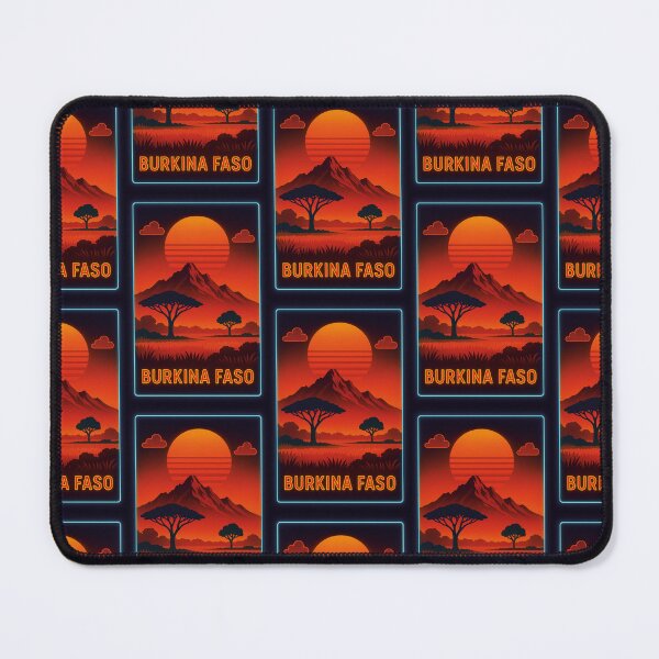 Item preview, Burkina Faso Neon Travel designed and sold by Thistle-TShop.