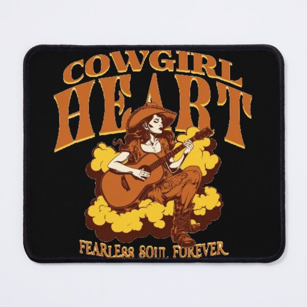 Item preview, Cowgirl Heart Fearless Soul - Retro Western Country Music Art designed and sold by GenZFashion000.