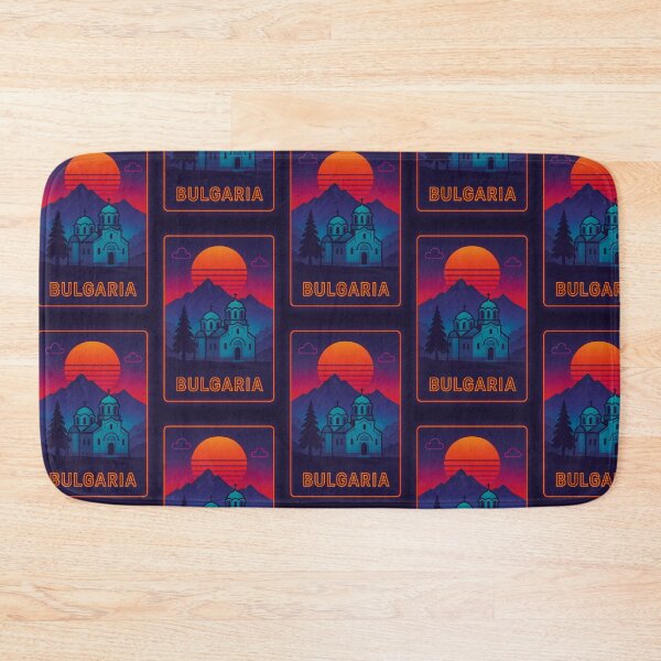 Item preview, Bulgaria Neon Travel designed and sold by Thistle-TShop.