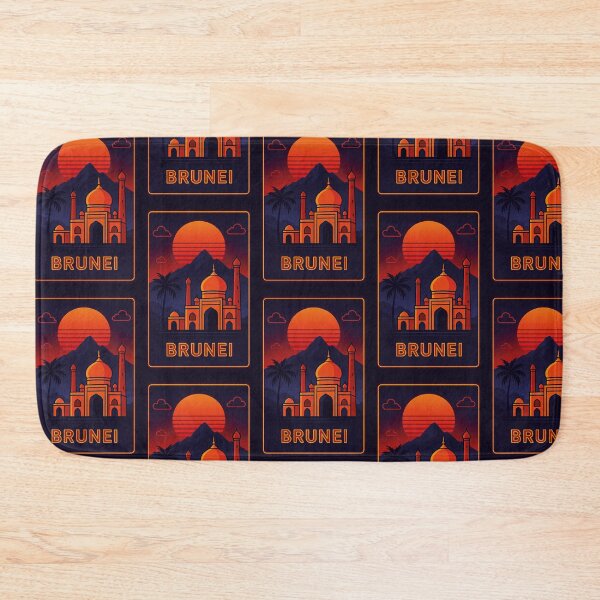 Item preview, Brunei Neon Travel designed and sold by Thistle-TShop.