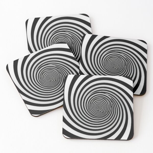 Item preview, Infinite Black & White Ring Vortex designed and sold by PixelVibe782.