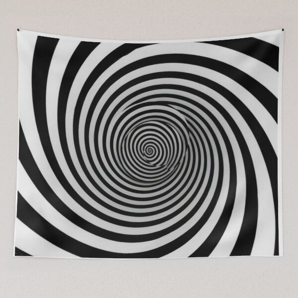 Item preview, Infinite Black & White Ring Vortex designed and sold by PixelVibe782.