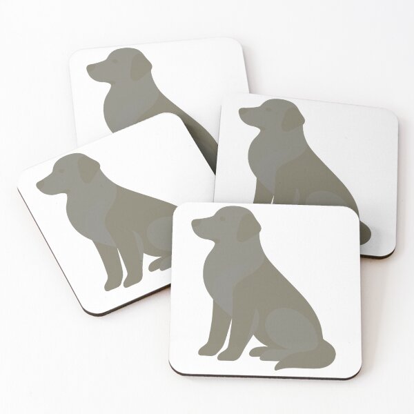 Item preview, Minimalist Yellow Labrador Retriever Silhouette - Silence Grace designed and sold by tineldesign.