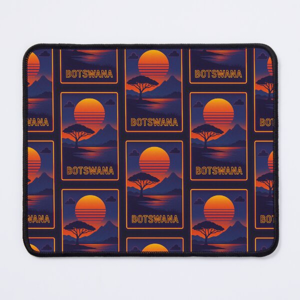 Item preview, Botswana Neon Travel designed and sold by Thistle-TShop.