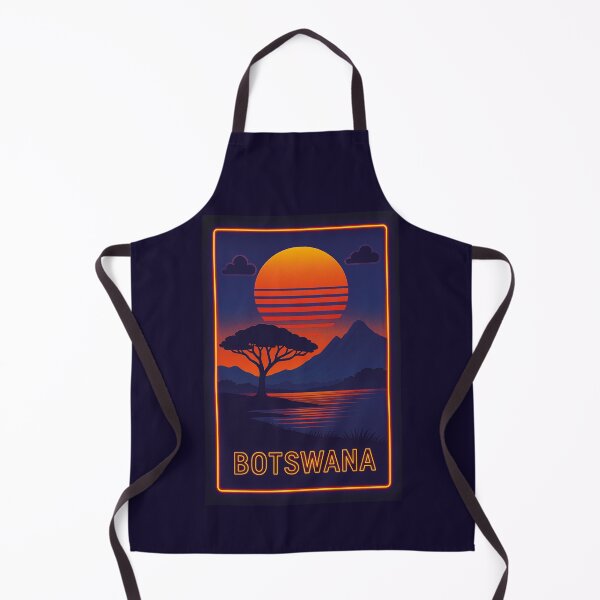Item preview, Botswana Neon Travel designed and sold by Thistle-TShop.