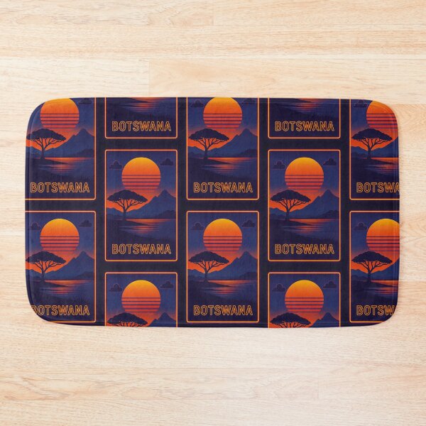 Item preview, Botswana Neon Travel designed and sold by Thistle-TShop.