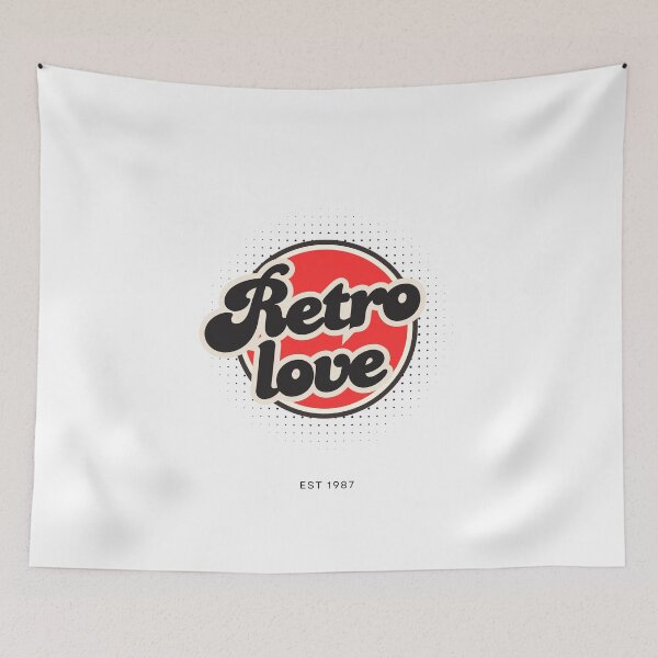 Item preview, Retro love  designed and sold by JosueShop101.