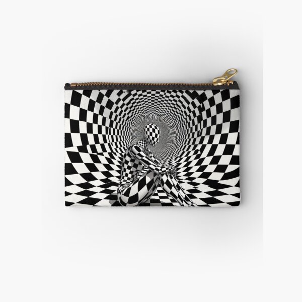 Item preview, Surreal Checkerboard Vortex Illusion designed and sold by PixelVibe782.