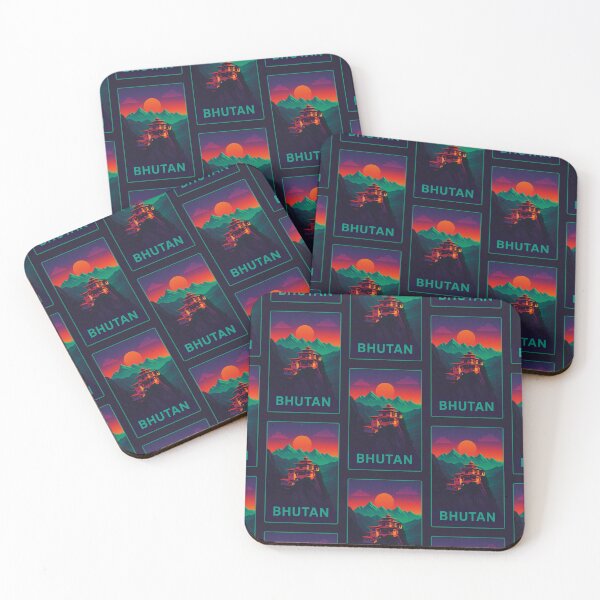 Item preview, Bhutan Neon Travel designed and sold by Thistle-TShop.