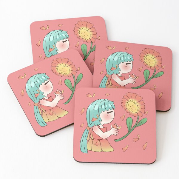 Item preview, Girl with Giant Flower designed and sold by Zmonz.