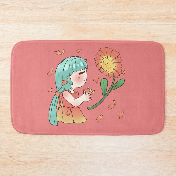 Item preview, Girl with Giant Flower designed and sold by Zmonz.