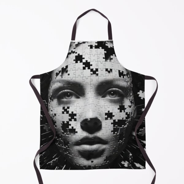 Item preview, Fragmented Identity Puzzle Portrait designed and sold by PixelVibe782.