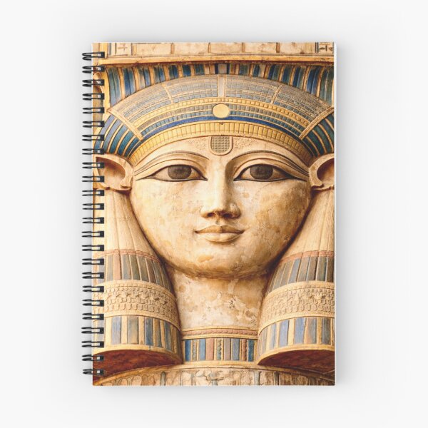 Item preview, Hathor - Ancient Egypt Temple Column Face designed and sold by Myra365Art.