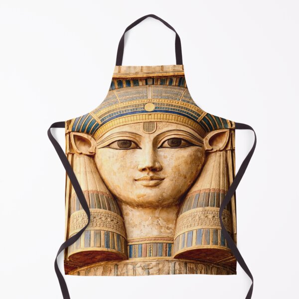 Item preview, Hathor - Ancient Egypt Temple Column Face designed and sold by Myra365Art.